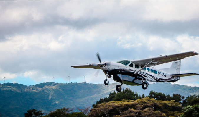 cessna private plane explore air by boena journey costa rica